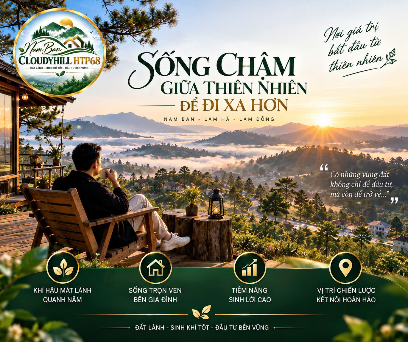 Không gian sống chậm giữa thiên nhiên Nam Ban